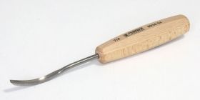  Длето за дърворезба извито с дървена дръжка Narex -893404