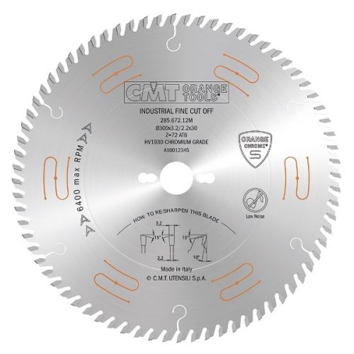 Циркулярен диск с твърдосплавни пластини CMT 300/3.2/30 Z=60/285.060.12M